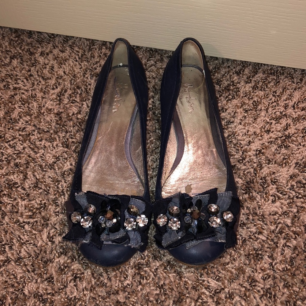 Boden Navy Flats